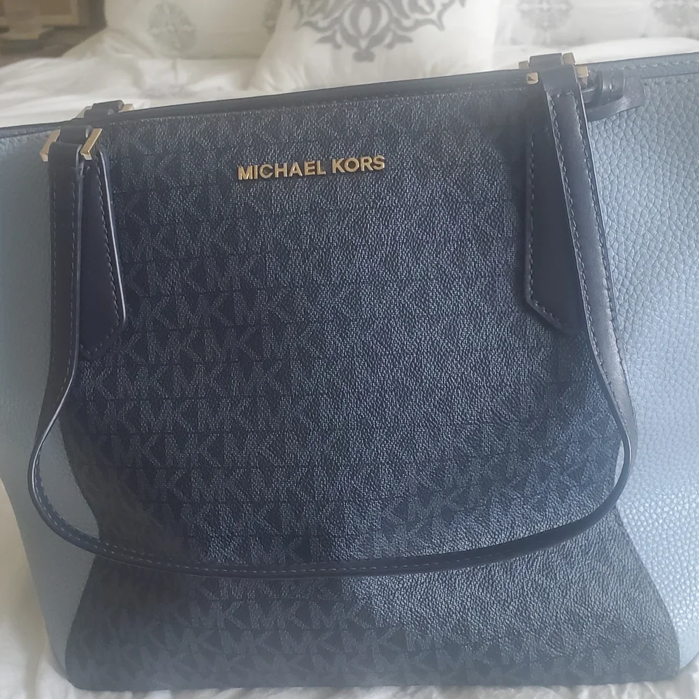 MICHAEL KORS Navy Blue Women's Tote Handbag
